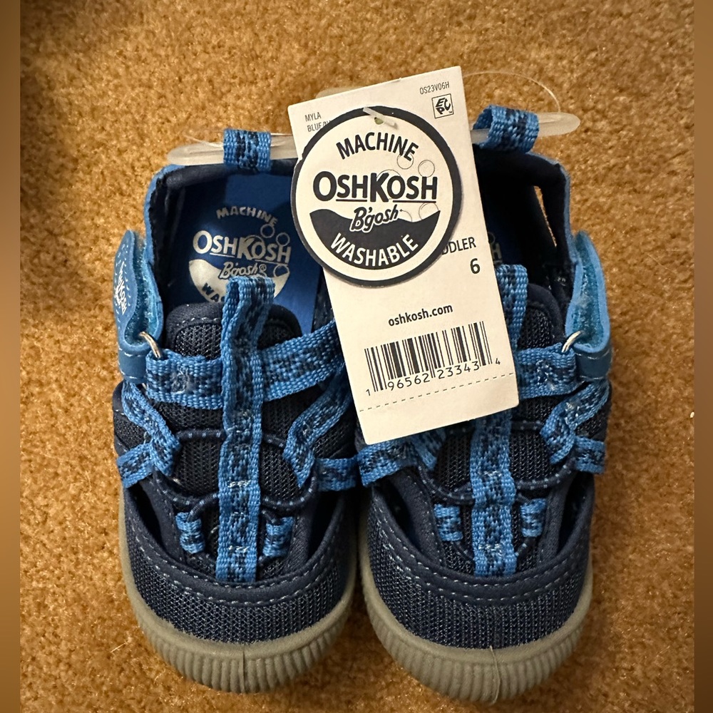OshKosh toddler Boy's Everyplay Flexible Outsole Bump Toe Sandal